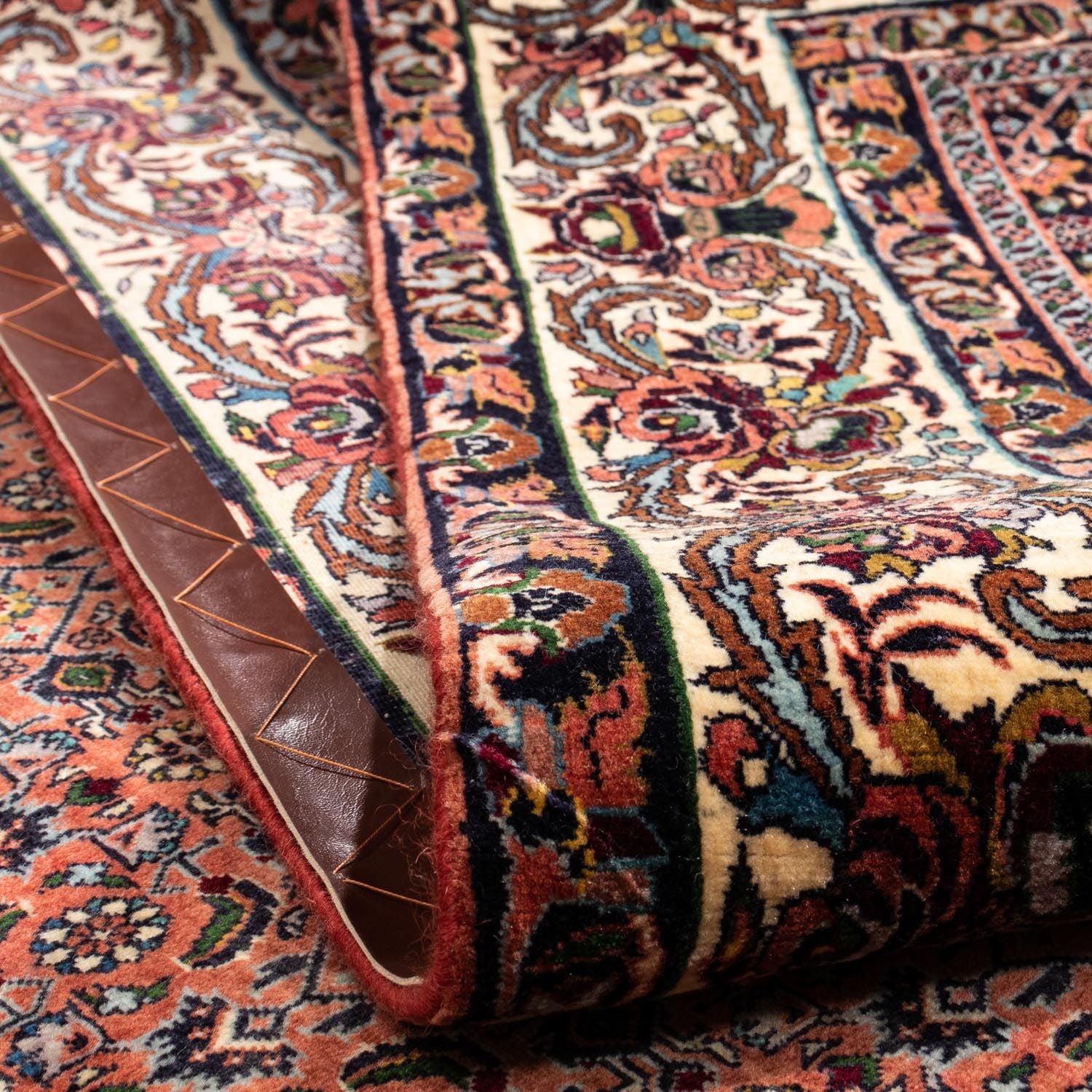 Alfombra persa - Bidjar - 291 x 200 cm - rojo