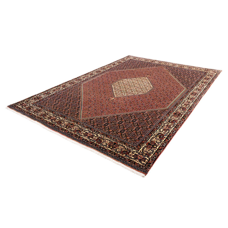 Alfombra persa - Bidjar - 291 x 200 cm - rojo