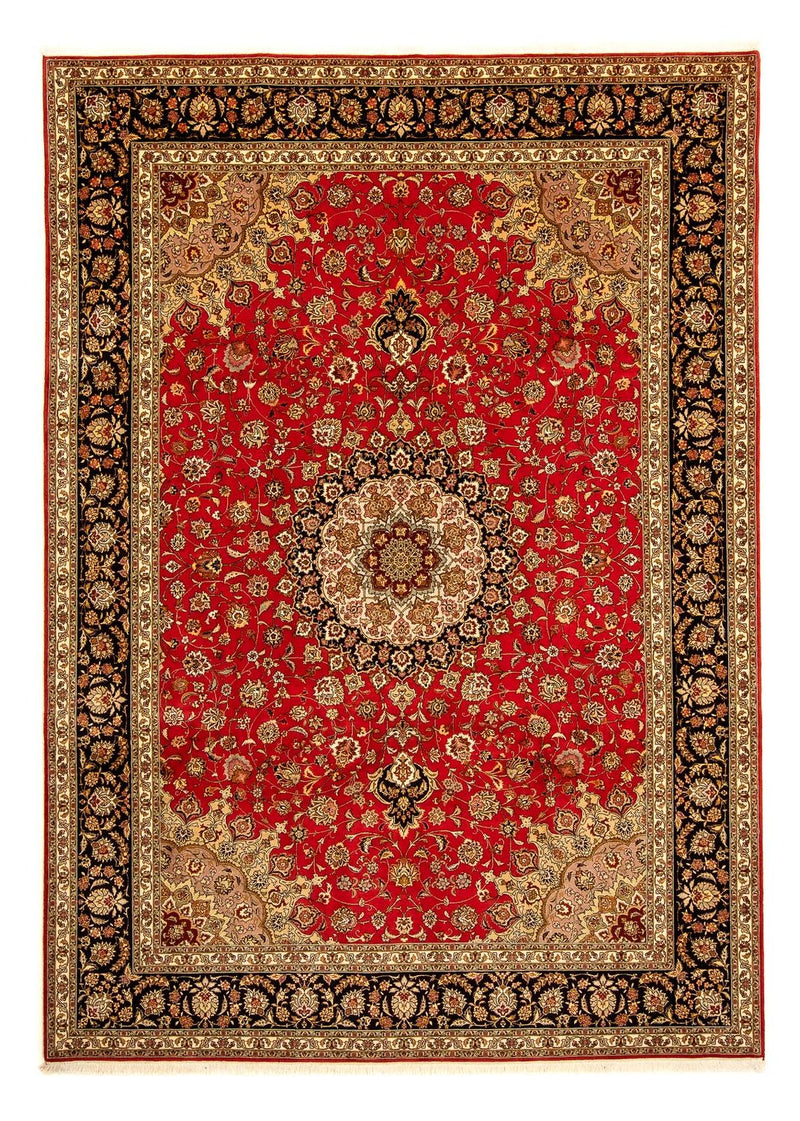 Alfombra Persa - Tabriz - Real - 351 x 253 cm - rojo