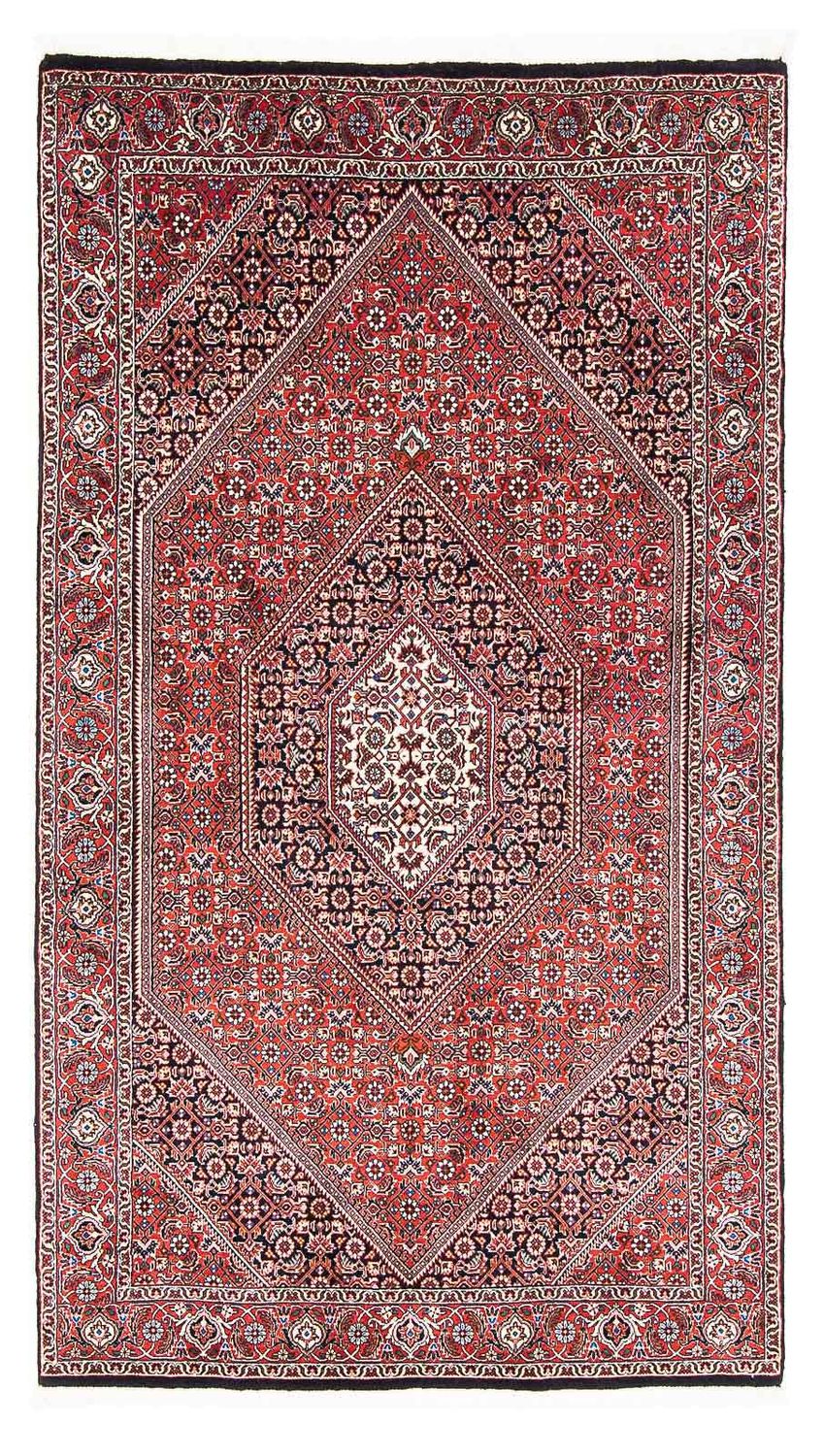 Alfombra de pasillo Alfombra persa - Bidjar - 181 x 104 cm - rojo