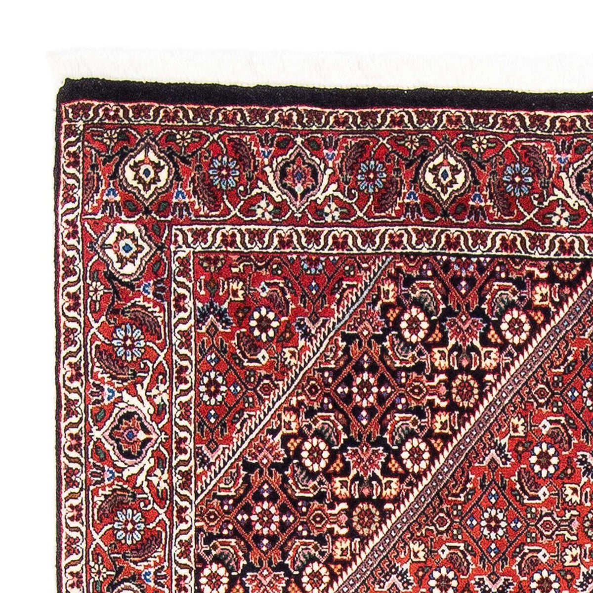 Alfombra de pasillo Alfombra persa - Bidjar - 181 x 104 cm - rojo