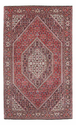 Alfombra persa - Bidjar - 175 x 110 cm - rojo
