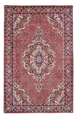 Alfombra persa - Bidjar - 181 x 111 cm - rojo