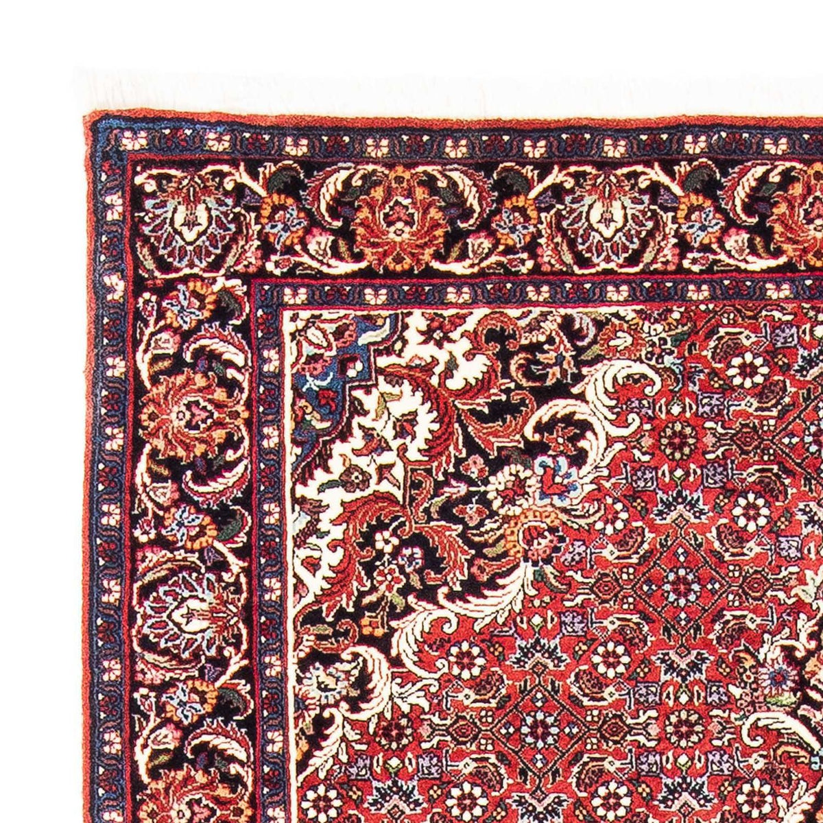 Alfombra persa - Bidjar - 181 x 111 cm - rojo