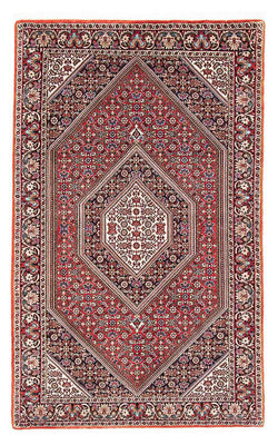 Alfombra persa - Bidjar - 179 x 110 cm - rojo
