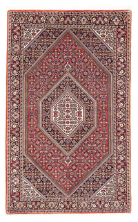 Alfombra persa - Bidjar - 179 x 110 cm - rojo