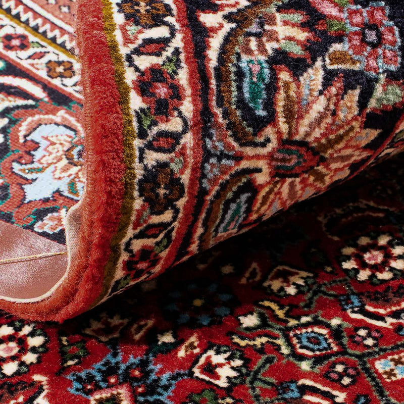Alfombra persa - Bidjar - 179 x 110 cm - rojo