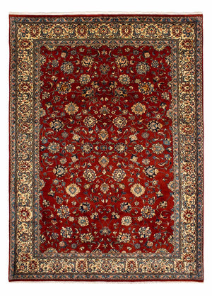 Alfombra persa - Clásica - 299 x 216 cm - rojo oscuro