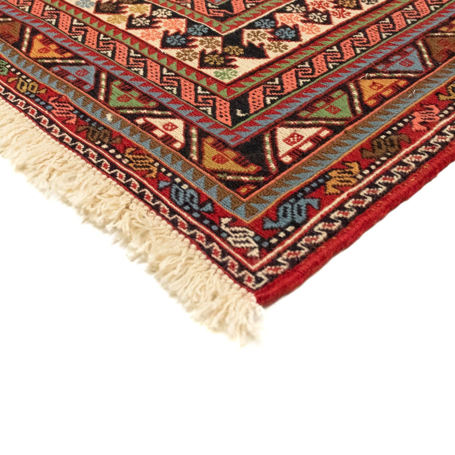 Alfombra persa - Nómada - 293 x 197 cm - multicolor