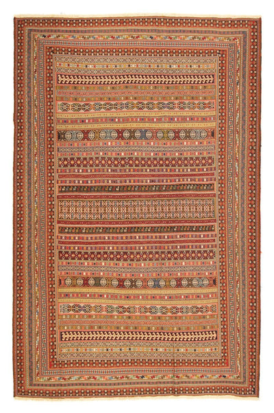 Afshar Sirjan Alfombra 194x293cm - Alfombra persa