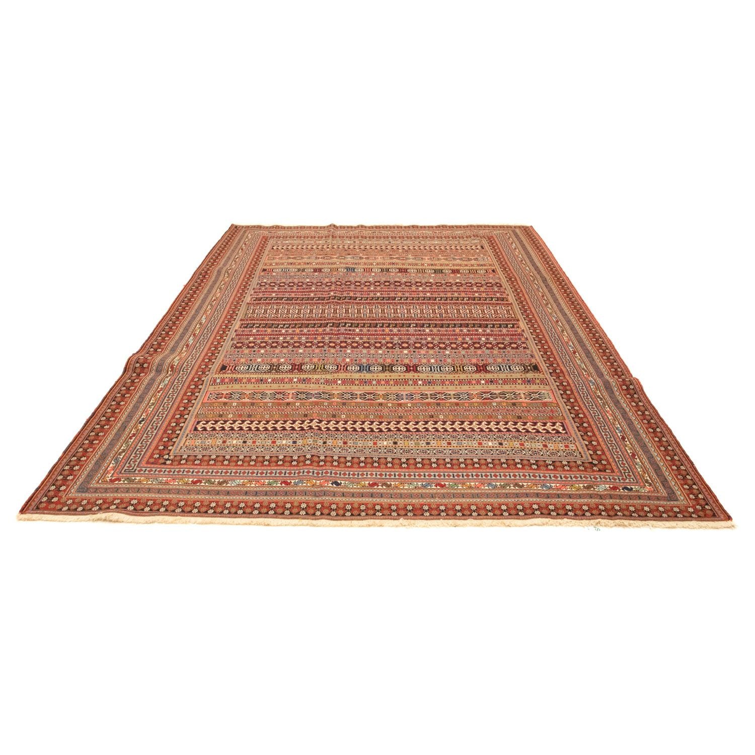 Alfombra persa - Nómada - 293 x 194 cm - multicolor