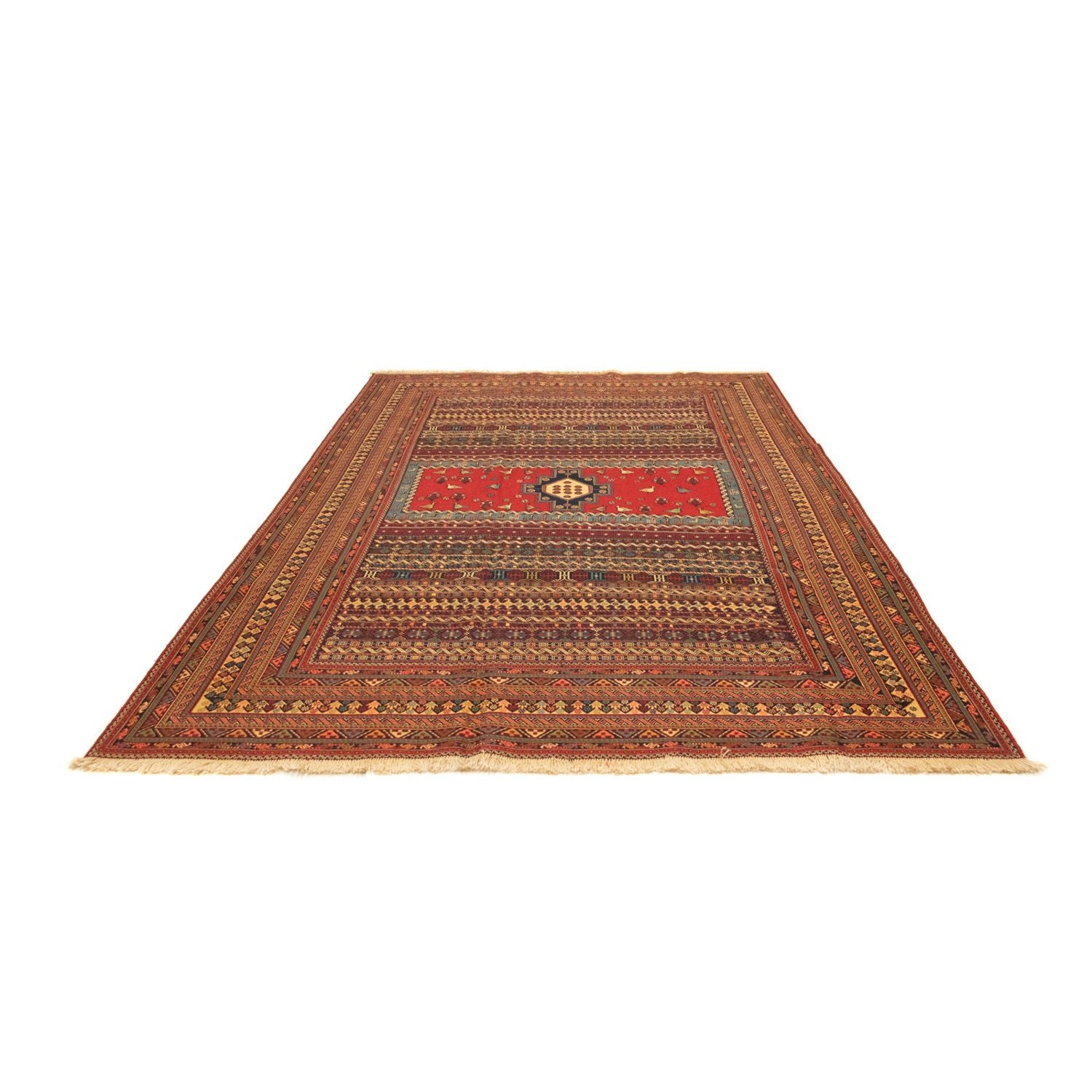 Alfombra persa - Nómada - 297 x 199 cm - multicolor