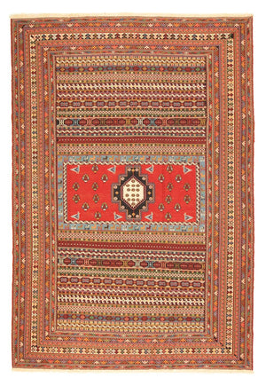 Alfombra persa - Nómada - 290 x 200 cm - multicolor