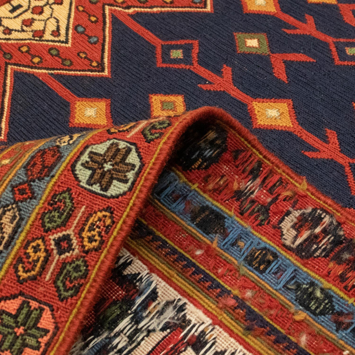 Afshar Sirjan Alfombra 200x290cm - Alfombra persa