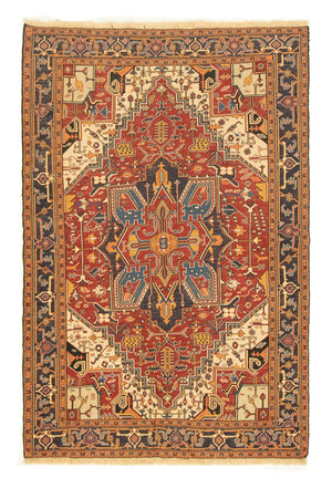 Alfombra persa - Nómada - 194 x 128 cm - rojo