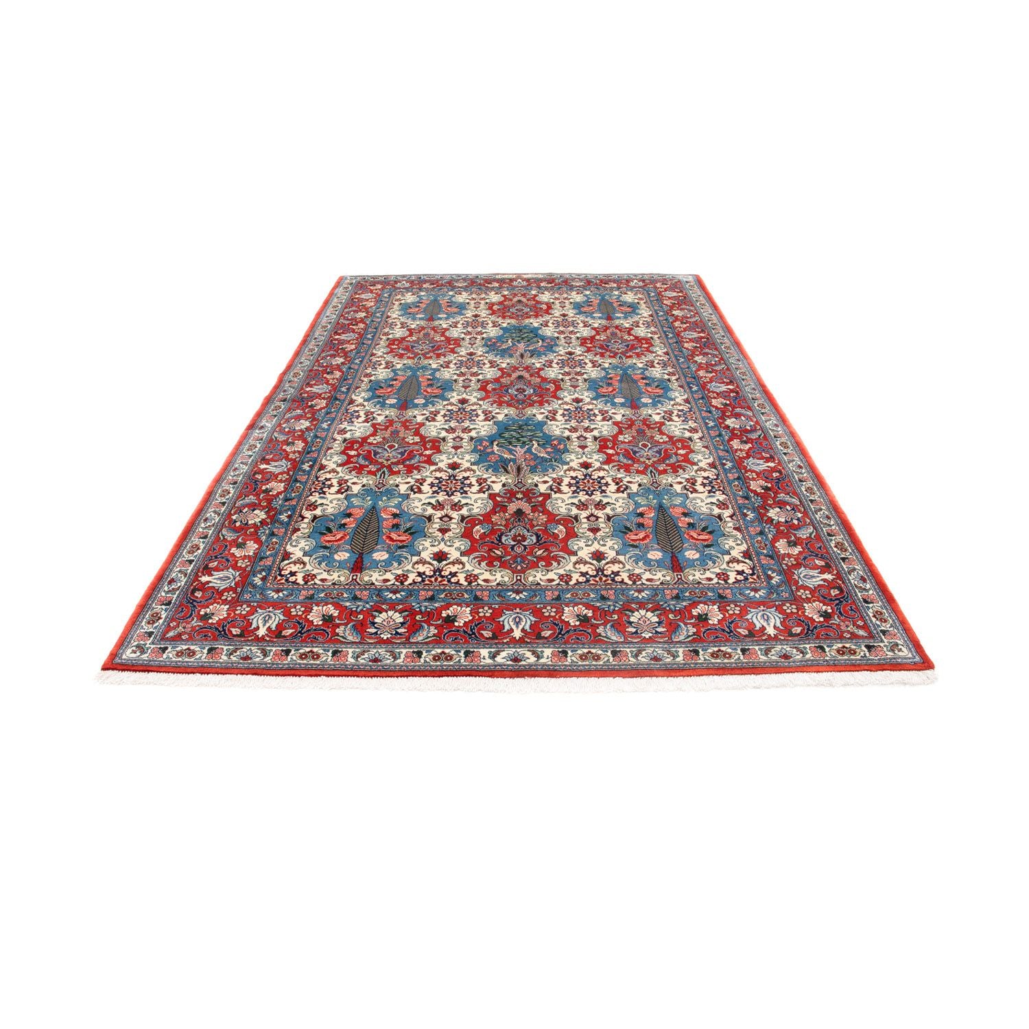 Alfombra persa - Nómada - 281 x 175 cm - rojo