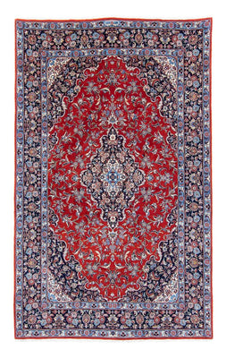 Alfombra persa - Real - 325 x 204 cm - rojo oscuro