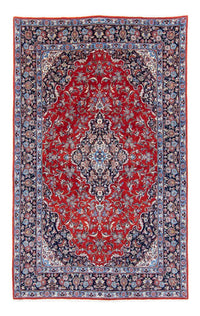 Alfombra persa - Real - 325 x 204 cm - rojo oscuro