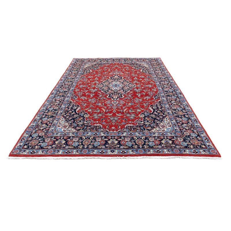 Alfombra persa - Real - 325 x 204 cm - rojo oscuro