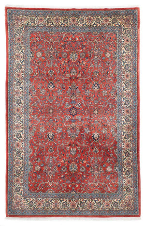 Alfombra persa - Real - 318 x 204 cm - rojo