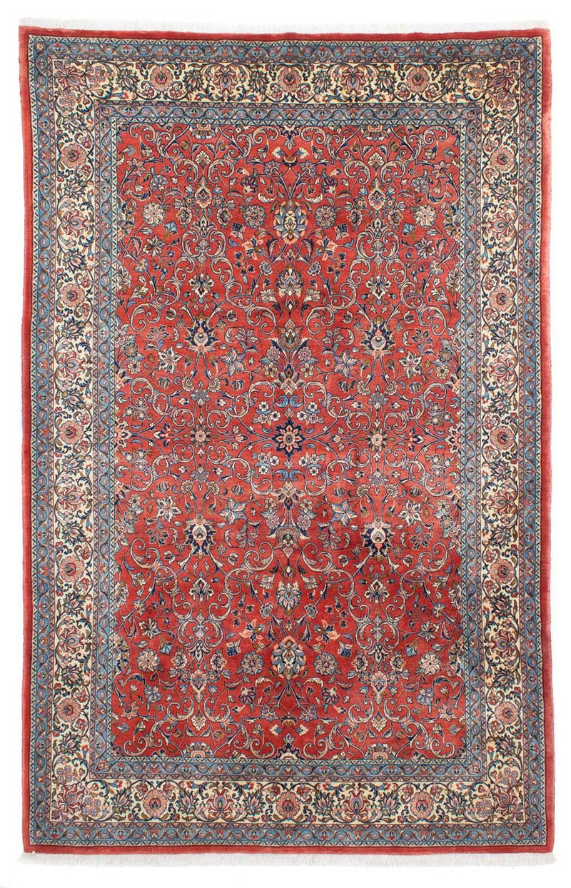 Alfombra persa - Real - 318 x 204 cm - rojo