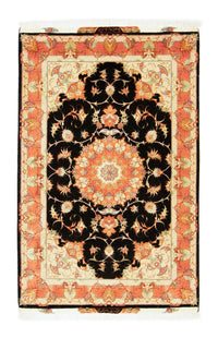Alfombra Persa - Tabriz - Real - 163 x 104 cm - negro