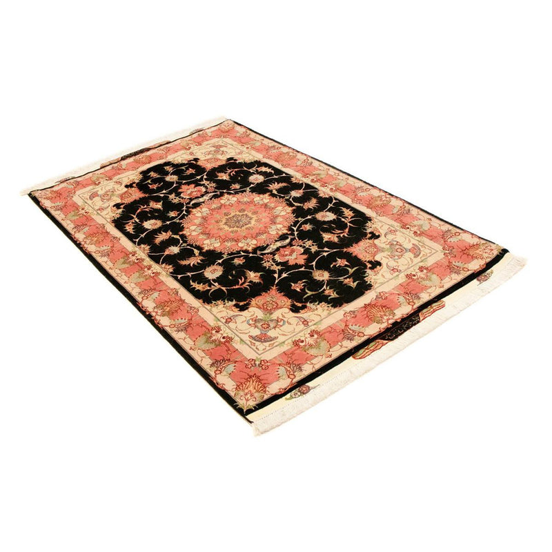 Alfombra Persa - Tabriz - Real - 163 x 104 cm - negro