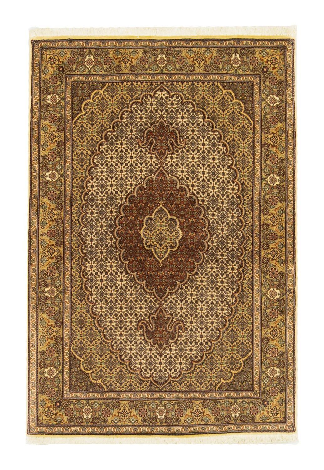 Alfombra Persa - Tabriz - Real - 151 x 104 cm - beige