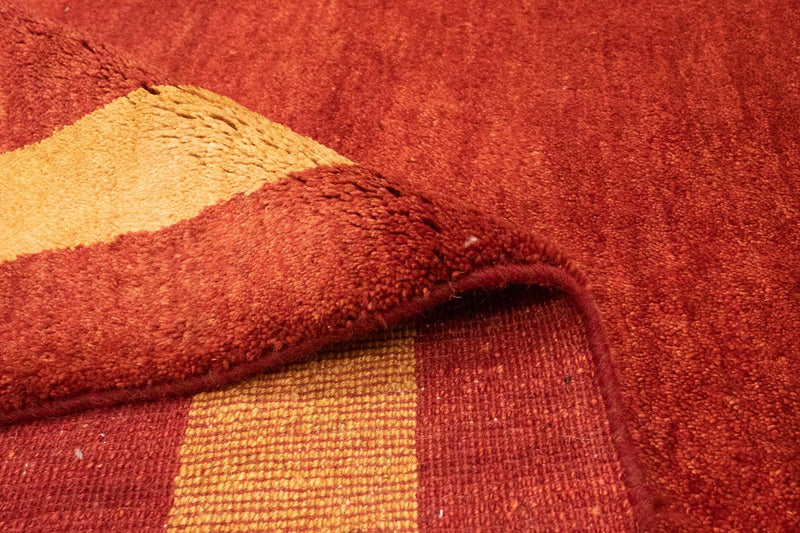 Alfombra Gabbeh - Persa - 190 x 152 cm - rojo
