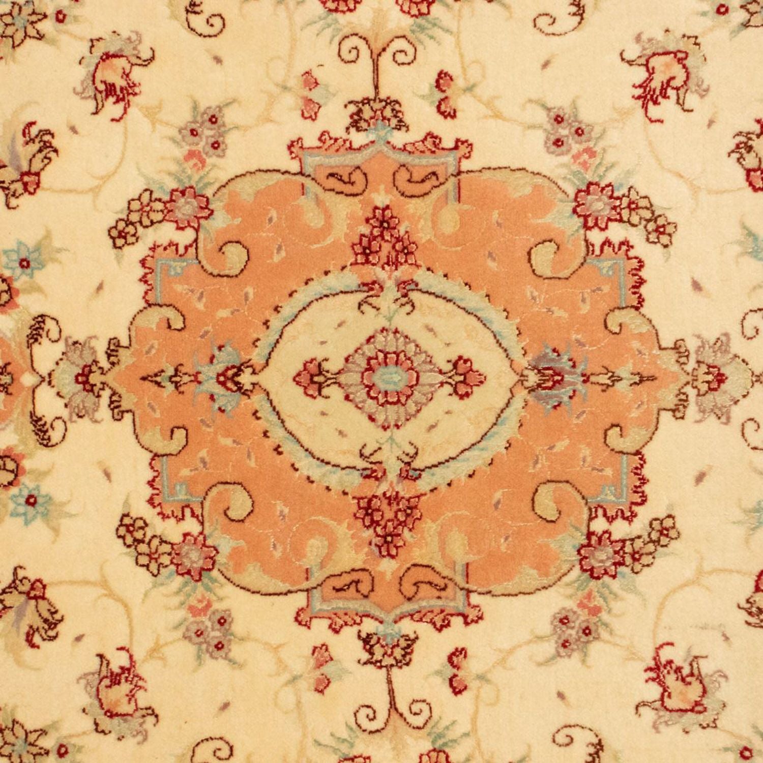 Alfombra Persa - Tabriz - Real - 148 x 100 cm - beige