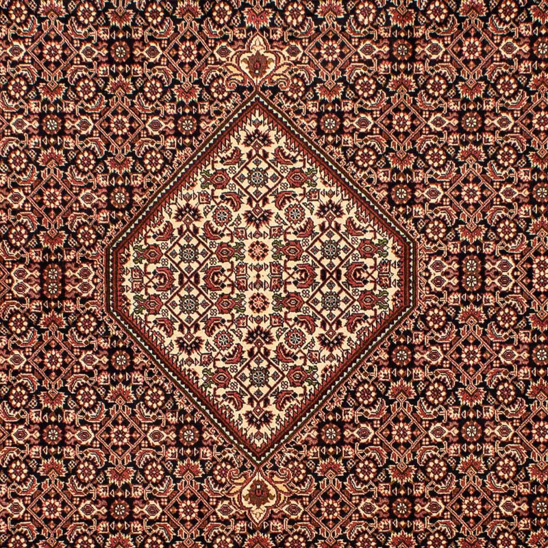 Alfombra persa - Bidjar - 296 x 198 cm - marrón