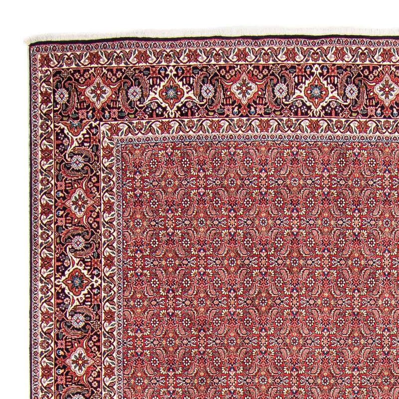 Alfombra persa - Bidjar - 307 x 248 cm - rojo claro