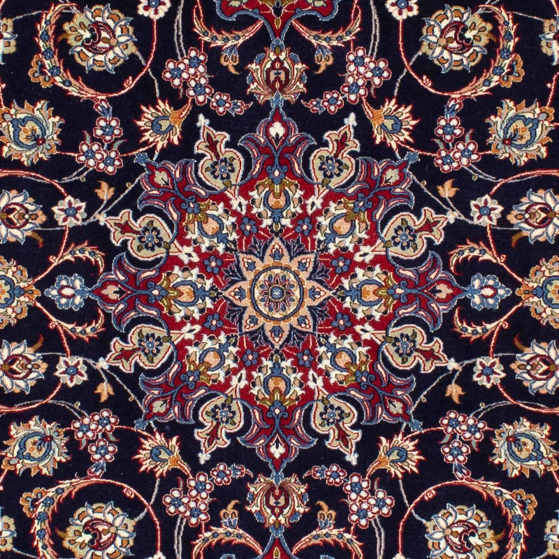 Alfombra Persa - Isfahan - Prima - 233 x 160 cm - azul oscuro