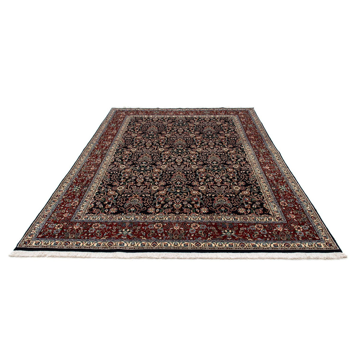 Alfombra persa - Clásica - 240 x 174 cm - azul oscuro