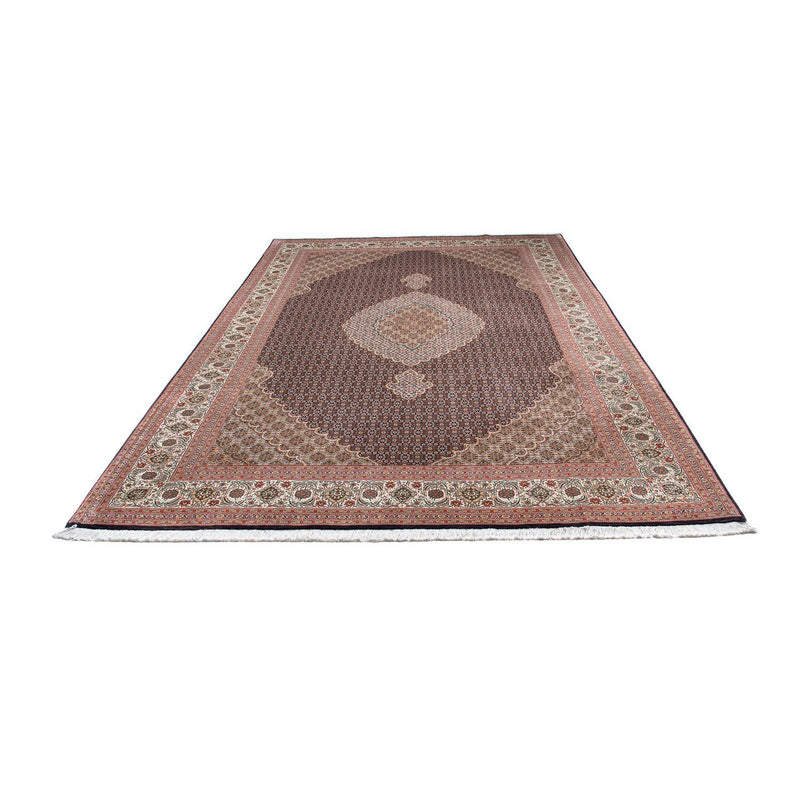 Alfombra persa - Tabriz - 302 x 205 cm - azul oscuro