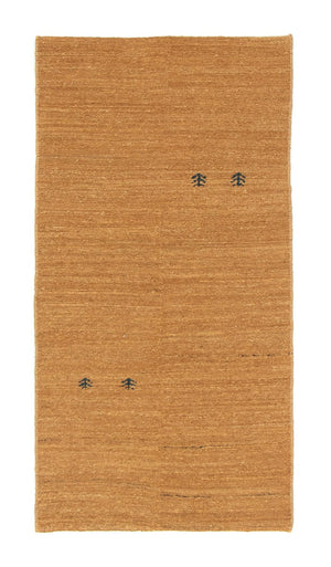 Alfombra Gabbeh - Persa - 132 x 68 cm - marrón