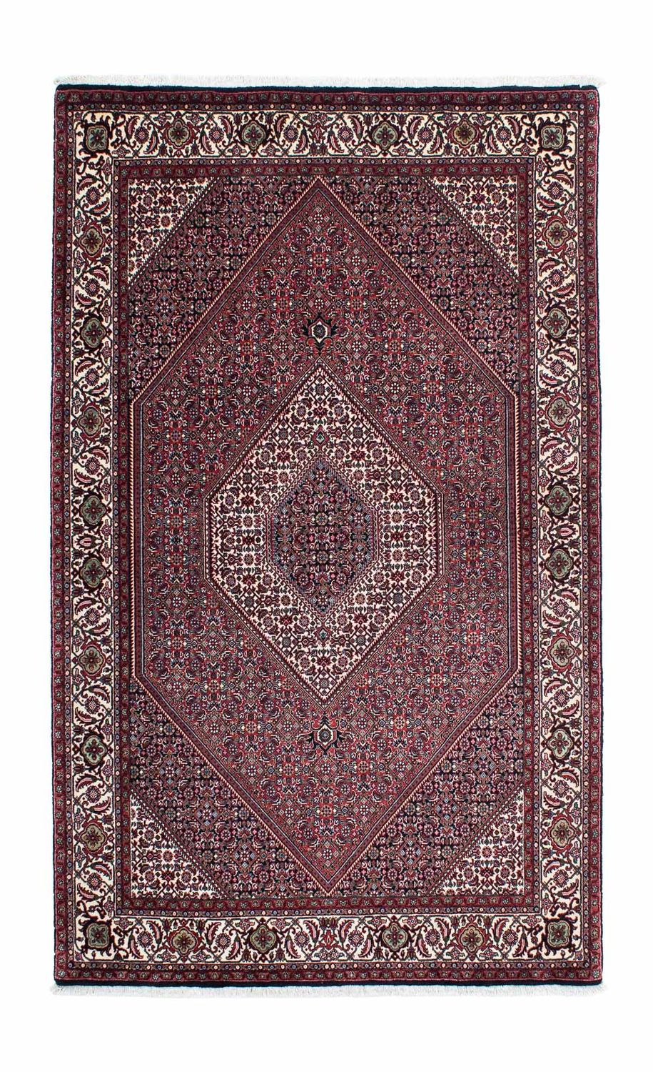 Alfombra persa - Bidjar - 209 x 130 cm - beige