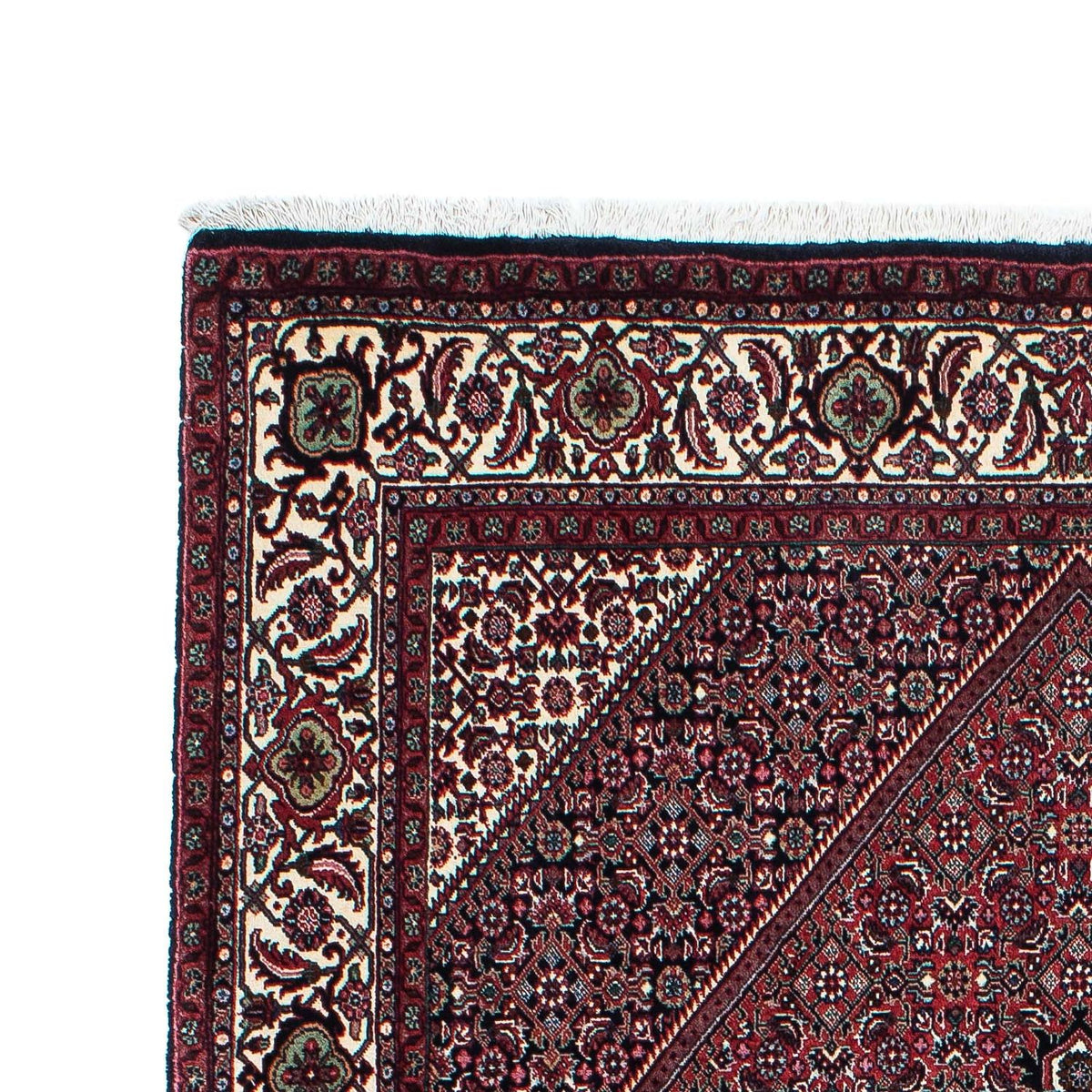 Alfombra persa - Bidjar - 209 x 130 cm - beige