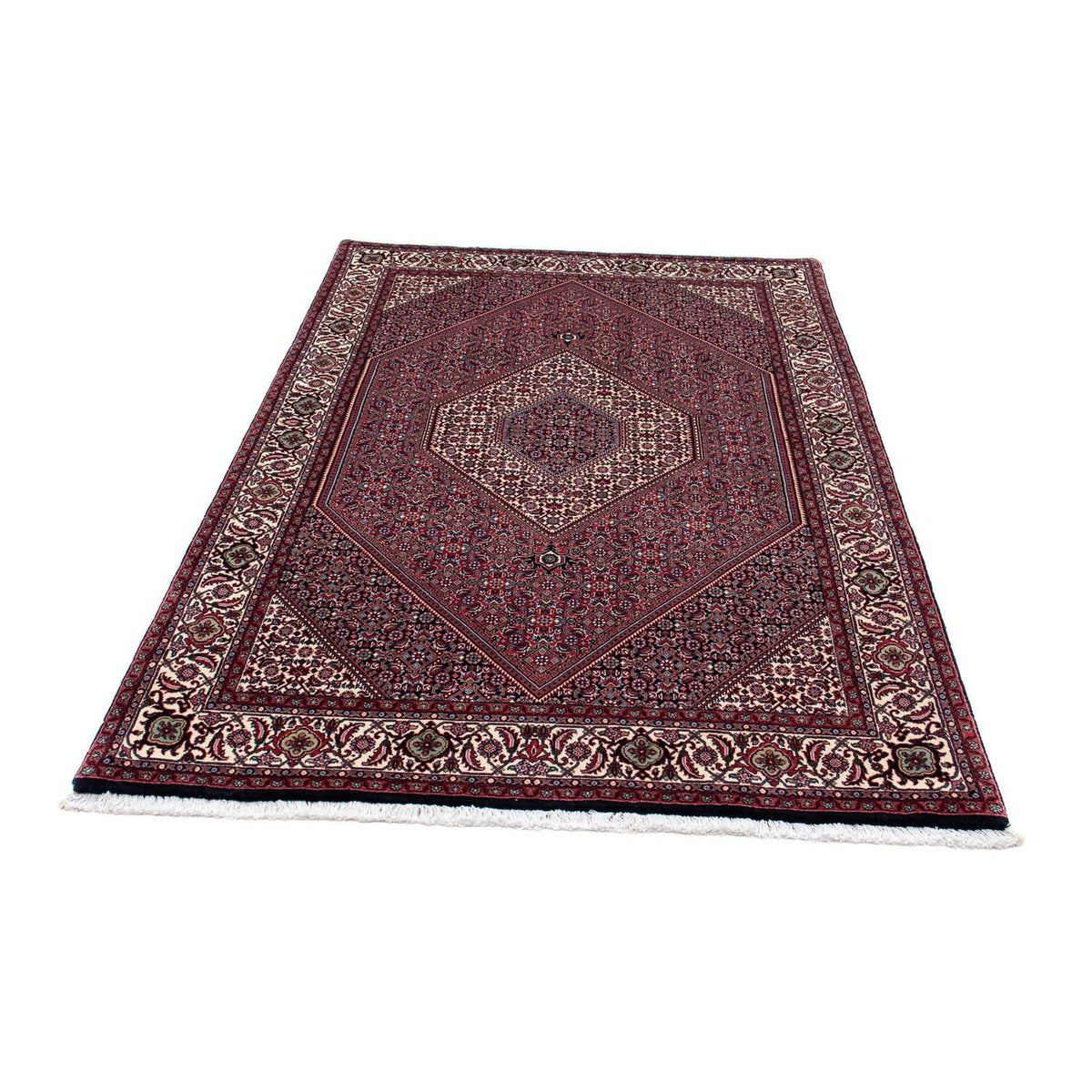 Alfombra persa - Bidjar - 209 x 130 cm - beige