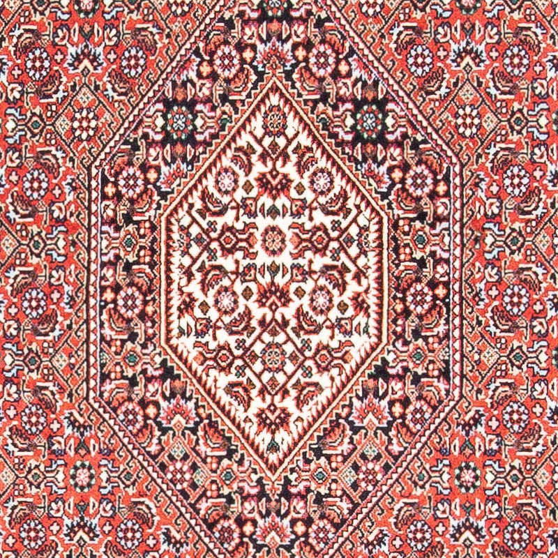 Alfombra persa - Bidjar - 145 x 88 cm - rojo claro