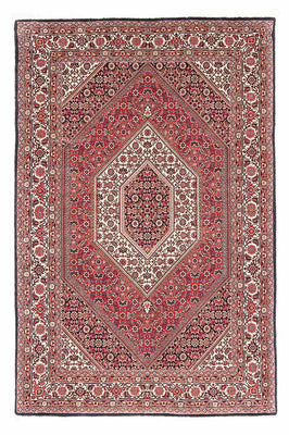 Alfombra persa - Bidjar - 171 x 112 cm - rojo