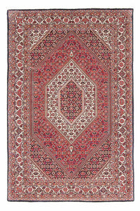 Alfombra persa - Bidjar - 171 x 112 cm - rojo