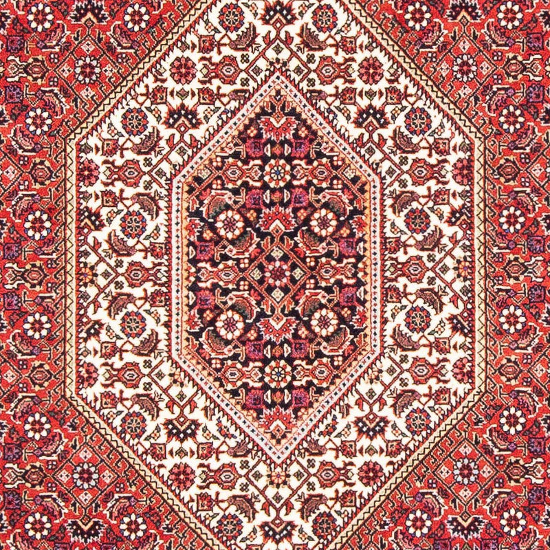 Alfombra persa - Bidjar - 171 x 112 cm - rojo