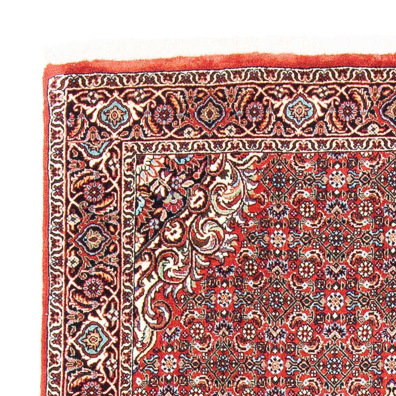 Alfombra persa - Bidjar - 169 x 112 cm - rojo