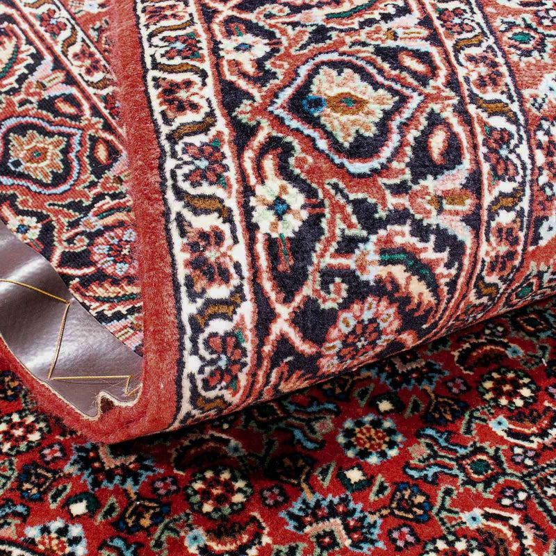 Alfombra persa - Bidjar - 169 x 112 cm - rojo