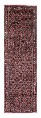 Alfombra de pasillo Alfombra persa - Bidjar - 288 x 86 cm - rojo