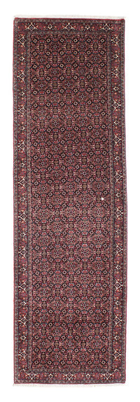 Alfombra de pasillo Alfombra persa - Bidjar - 288 x 86 cm - rojo