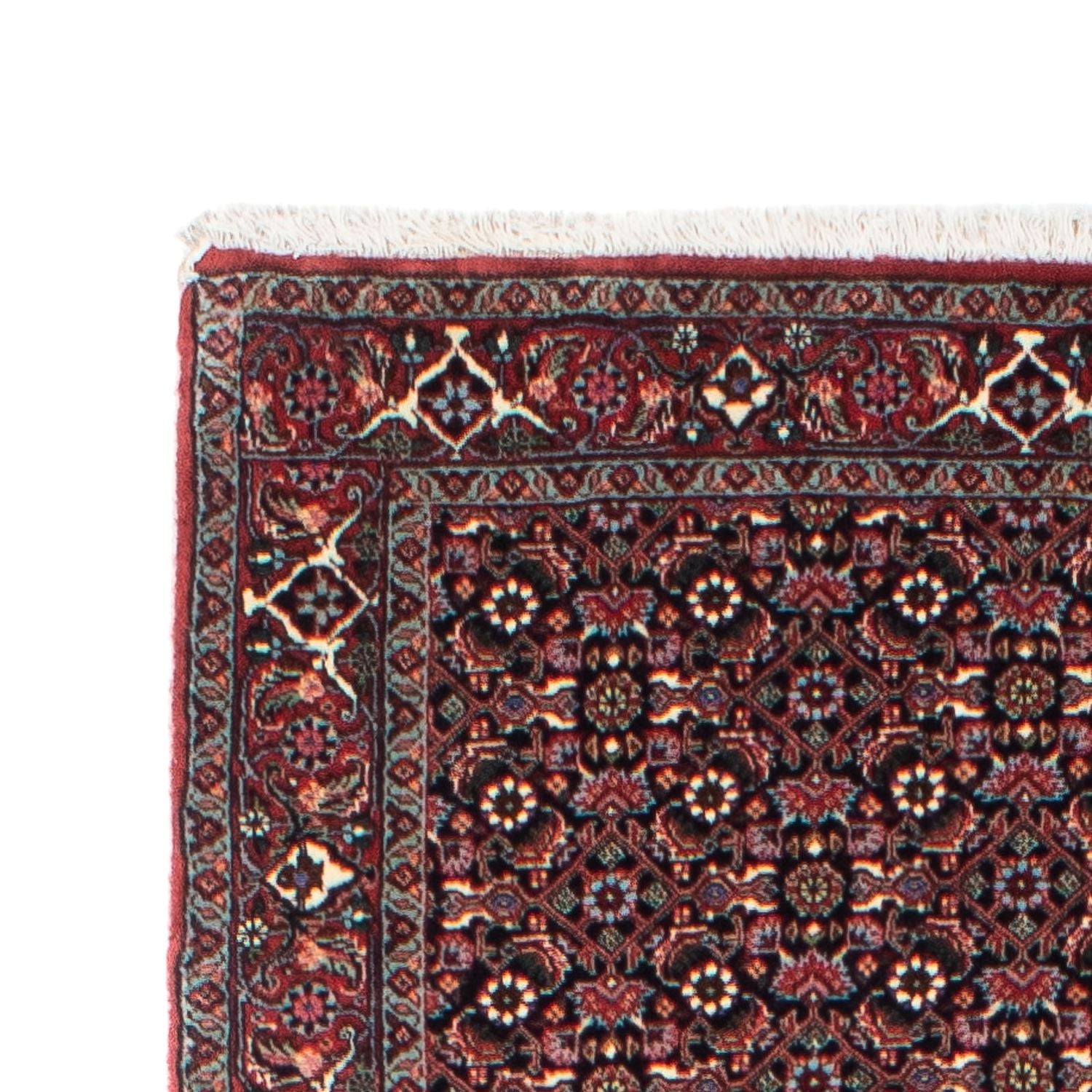 Alfombra de pasillo Alfombra persa - Bidjar - 288 x 86 cm - rojo