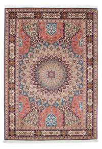Alfombra Persa - Tabriz - Real - 242 x 168 cm - multicolor
