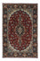 Alfombra persa - Ghom - 204 x 138 cm - rojo oscuro